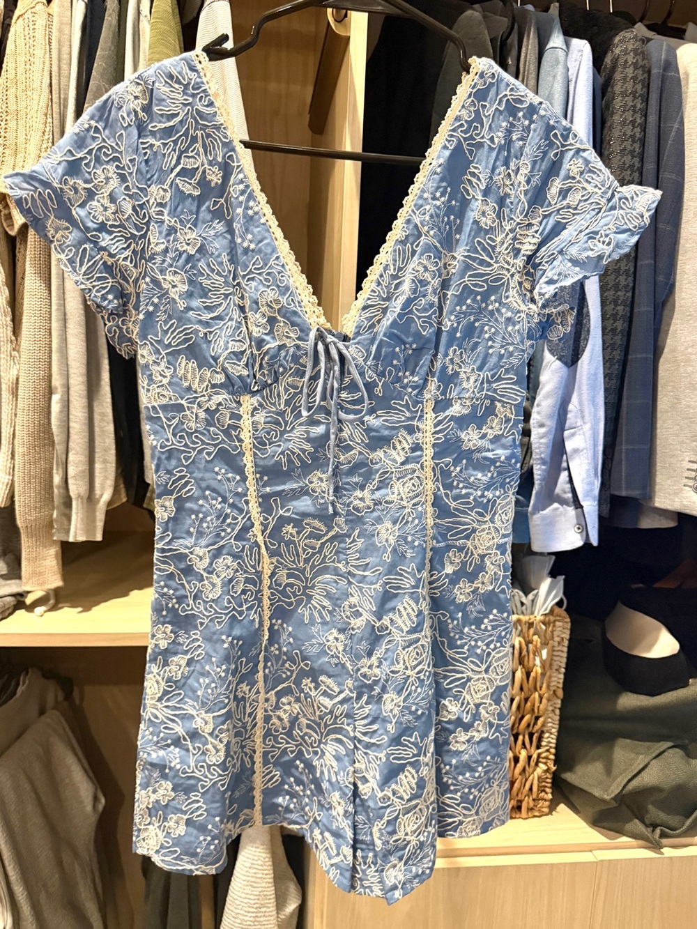 Papermoon Lace Trimmed Romper - Picture 2 of 6